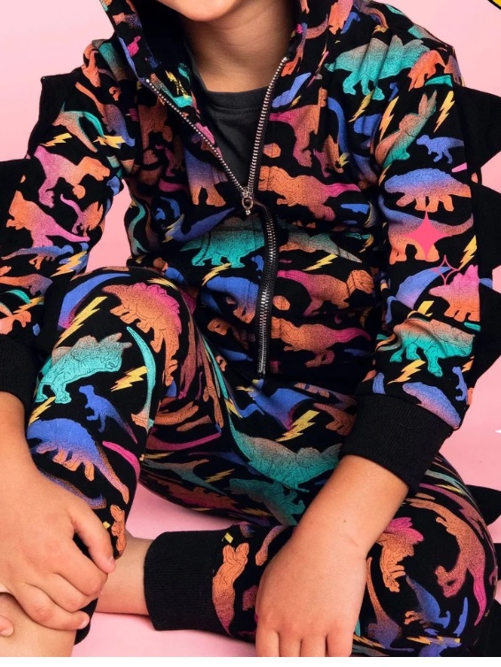 Lola + The Boys Dinosaur Unisex Hoodie